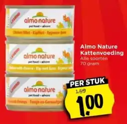 Vomar Voordeelmarkt Almo Nature Kattenvoeding aanbieding
