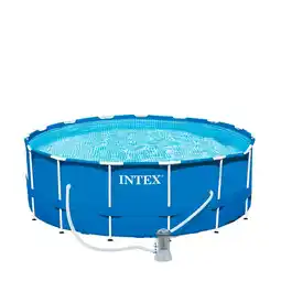 Wehkamp Intex Frame zwembad Ø 457x122 cm met filterpomp aanbieding