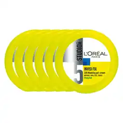Wehkamp L'Oréal Paris Studio Line Invisi Fix Crème gel - 6 x 150 ml voordeelverpakking aanbieding
