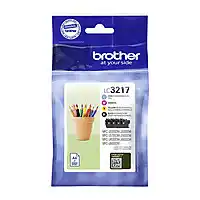 Bol.com Brother LC-3217 - Inktcartridge - Zwart / Cyaan / Magenta / Geel aanbieding