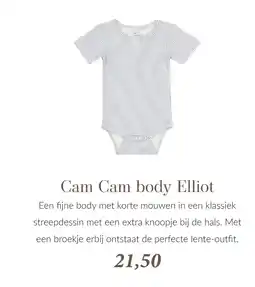 Babypark Cam Cam body Elliot aanbieding