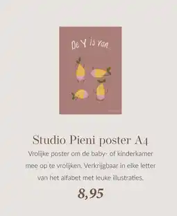 Babypark Studio Pieni poster A4 aanbieding