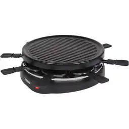 MediaMarkt Princess Raclette 8 Grillplaat Zwart aanbieding