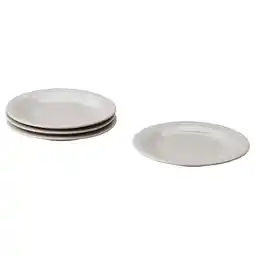 IKEA SandskÄdda wit aardewerk servies, rustieke stijl, stapelbaar, eenvoudig ontwerp aanbieding