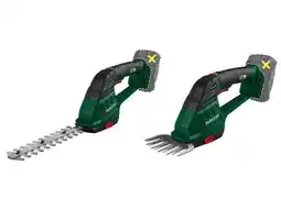 Lidl PARKSIDE Accu-gras- en struikschaar 20 V zonder accu en lader aanbieding