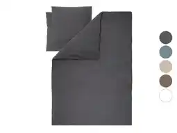 Lidl LIVARNO Mousseline dekbedovertrek 240 x 220 cm aanbieding