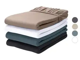 Lidl LIVARNO Jersey hoeslaken 90-100 x 200 cm aanbieding