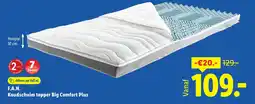 Lidl F.A.N. Koudschuim topper Big Comfort Plus aanbieding