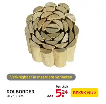 Praxis Rolborder aanbieding