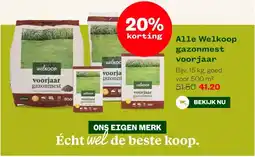 Welkoop Alle welkoop gazonmest voorjaar aanbieding