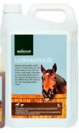 Welkoop Welkoop Lijnzaadolie aanbieding