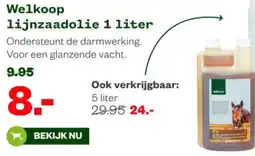 Welkoop Welkoop lijnzaadolie aanbieding