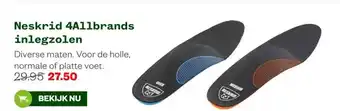 Welkoop Neskrid 4Allbrands inlegzolen aanbieding