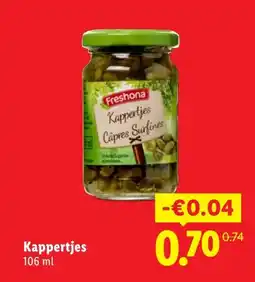 Lidl Kappertjes aanbieding