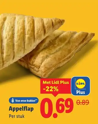Lidl Appelflap aanbieding