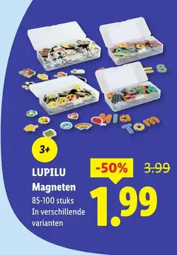 Lidl Lupilu magneten aanbieding