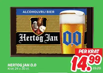 Dekamarkt Hertog jan 0.0 aanbieding
