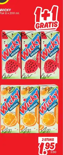 Dekamarkt Wicky aanbieding