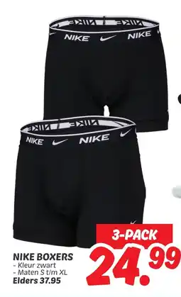 Dekamarkt Nike boxers aanbieding