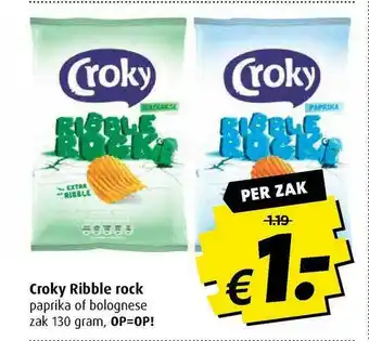 Boni Croky Ribble Rock Paprika Of Bolognese aanbieding