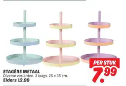 Dekamarkt Etagère metaal aanbieding