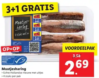 Lidl Maatjesharing aanbieding