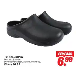 Dekamarkt Tuinklompen aanbieding