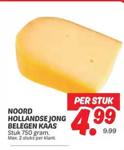 Dekamarkt Noord hollandse jon belegen kaas aanbieding