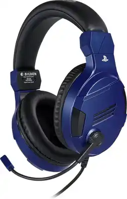 Bol.com Bigben Stereo Gaming Headset V3 - PS5 & PS4 - Blauw aanbieding
