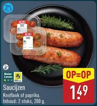 ALDI Saucijzen aanbieding