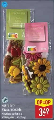 ALDI MOSER ROTH Paaschocolade aanbieding