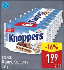 ALDI STORCK Knoppers aanbieding