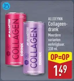 ALDI ALLDEYNN Collageen drank aanbieding