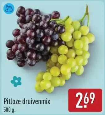 ALDI Pitloze druivenmix aanbieding