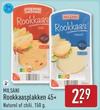 ALDI MILSANI Rookkaasplakken 45+ aanbieding