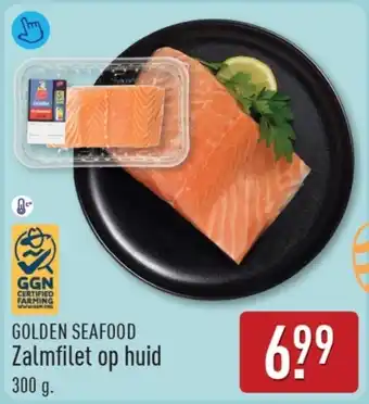 ALDI GOLDEN SEAFOOD Zalmfilet op huid aanbieding