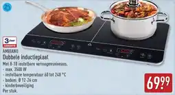 ALDI Ambiano Dubbele inductieplaat aanbieding