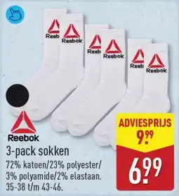 ALDI Reebok sokken aanbieding