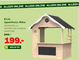 Welkoop Exit speelhuis hika aanbieding