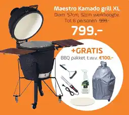 Coppelmans Maestro Kamado grill XL aanbieding