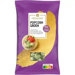 Albert Heijn AH Excellent Popcorn groen aanbieding