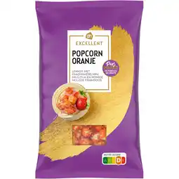 Albert Heijn AH Excellent Popcorn oranje aanbieding