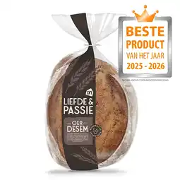 Albert Heijn AH Biologisch OerDesem blond ongesneden vriesvers aanbieding