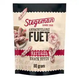Albert Heijn Stegeman Fuet snack bites aanbieding