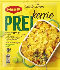 Albert Heijn Maggi Ovenschotel prei kerrie aanbieding