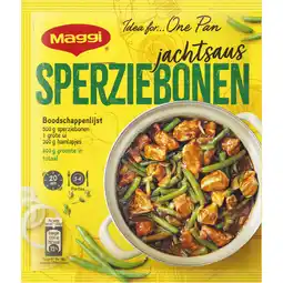 Albert Heijn Maggi Dagschotel sperziebonen jachtsaus aanbieding