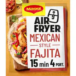Albert Heijn Maggi Airfryer Mexican style fajita aanbieding