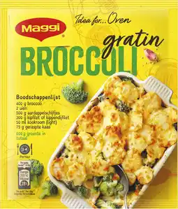 Albert Heijn Maggi Ovenschotel broccoli gratin aanbieding