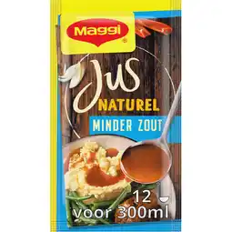 Albert Heijn Maggi Jus naturel minder zout aanbieding