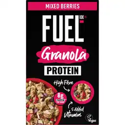 Albert Heijn Fuel10K Granola protein mixed berries aanbieding
